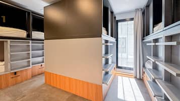 Blackout curtains, soundproofing, iron/ironing board, free WiFi