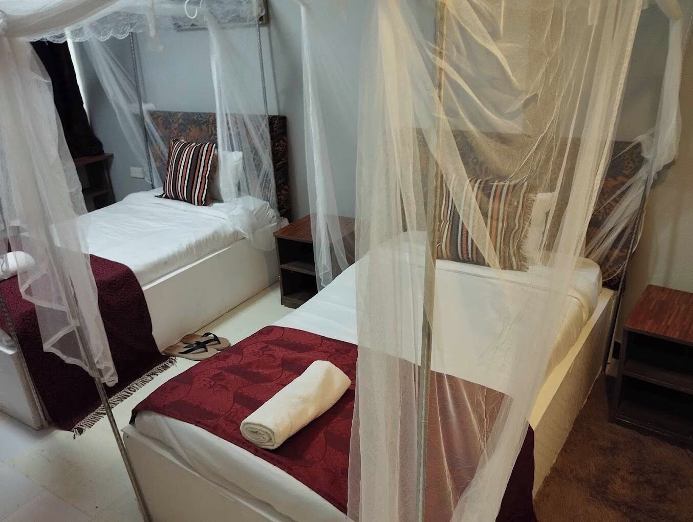 豪華雙床房 | 免費無線上網、床單