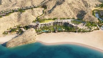 Plage privée à proximité, serviettes de plage