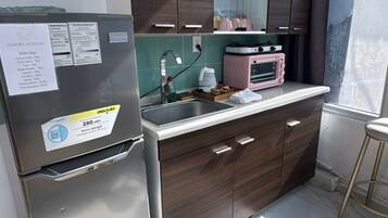 Penthouse, 2 chambres, coin cuisine, vue lac | Cuisine privée