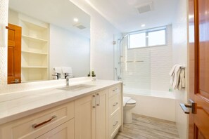 Hair dryer, towels