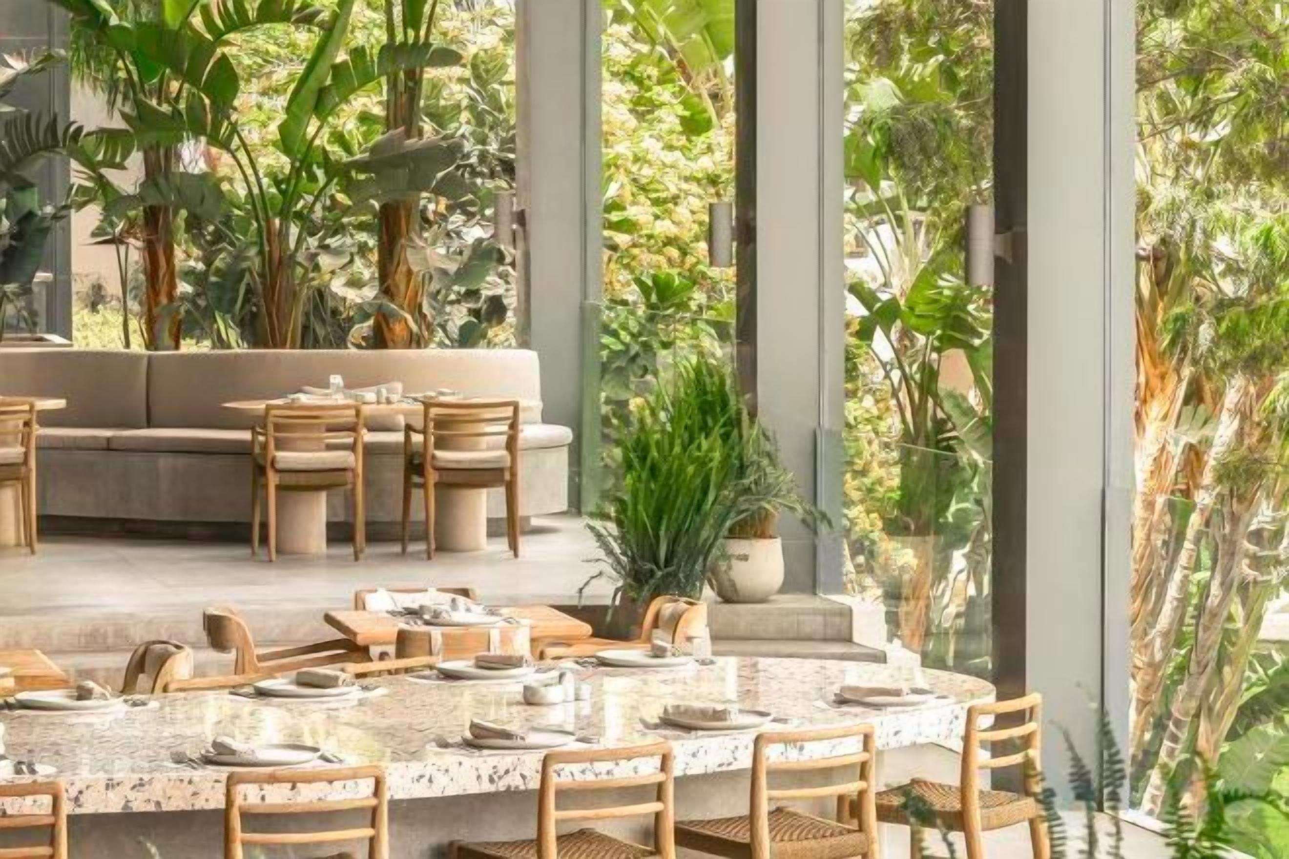 Restaurante al aire libre