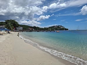 Beach nearby