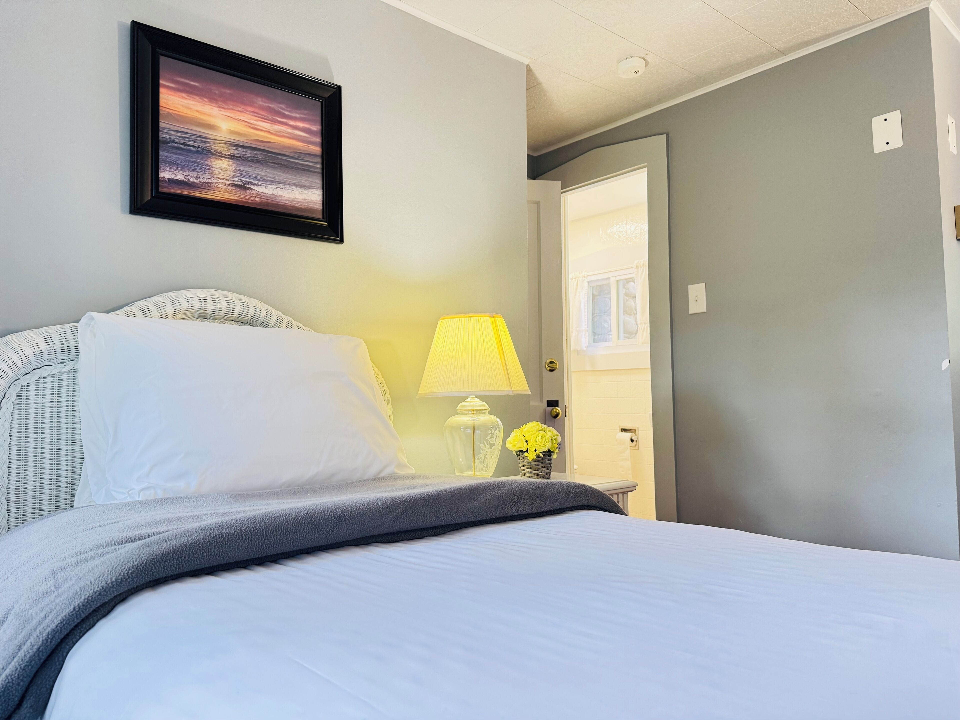 双床房 | 熨斗/熨衣板、免费 WiFi