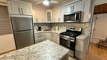 Microwave, oven, stovetop