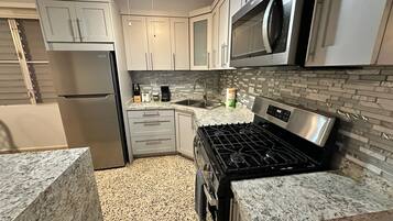 Microwave, oven, stovetop