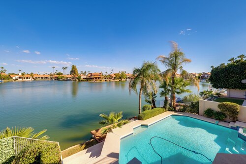 Lakefront Living! Huge Phoenix Home w/ Pool Table