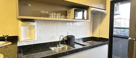 Microwave, stovetop