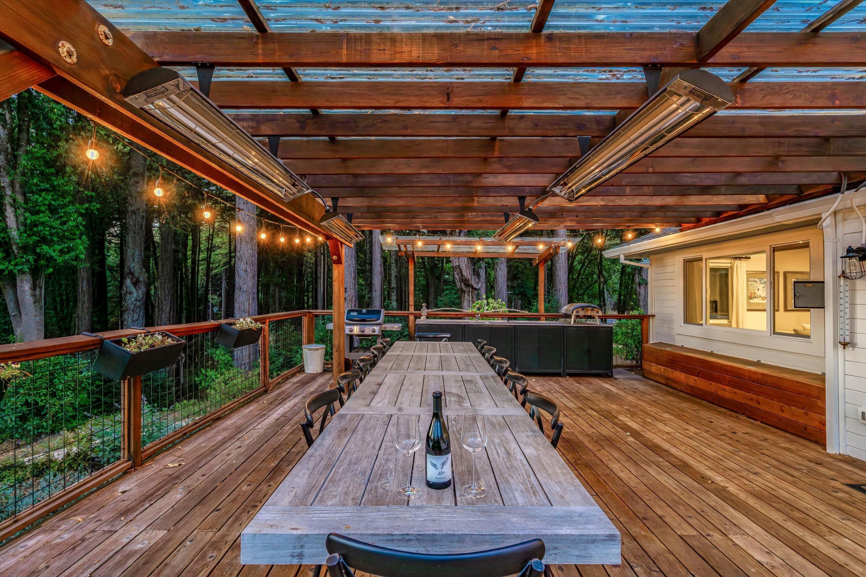 Opções para refeição ao ar livre