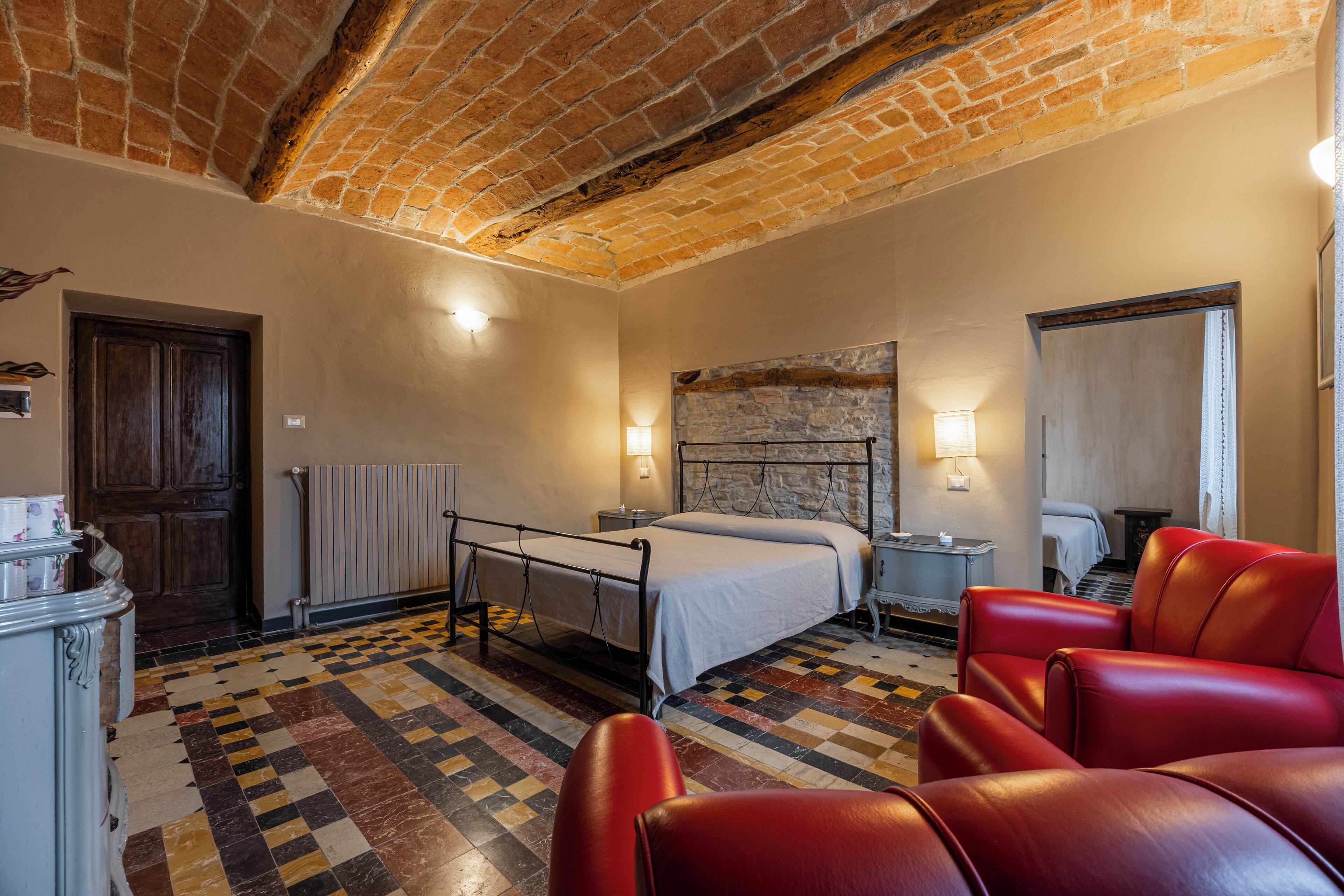 Vierbettzimmer, Gartenblick | Kostenloses WLAN