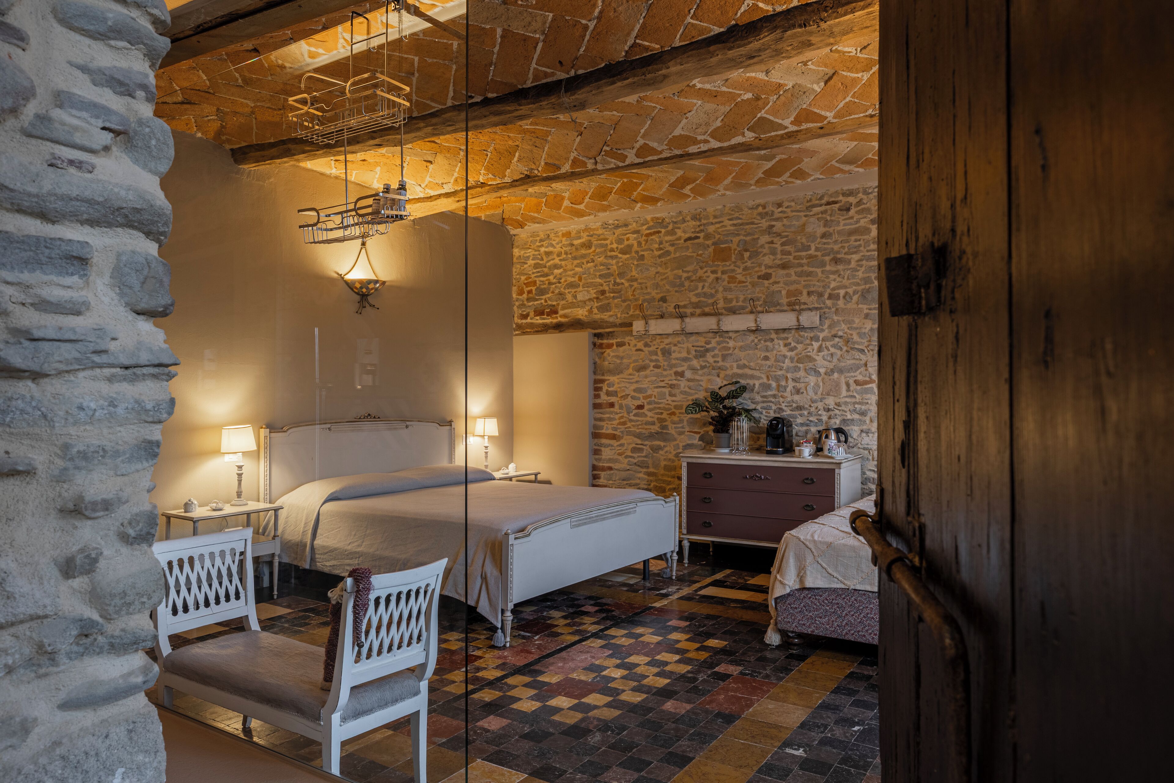 Chambre Triple, vue jardin