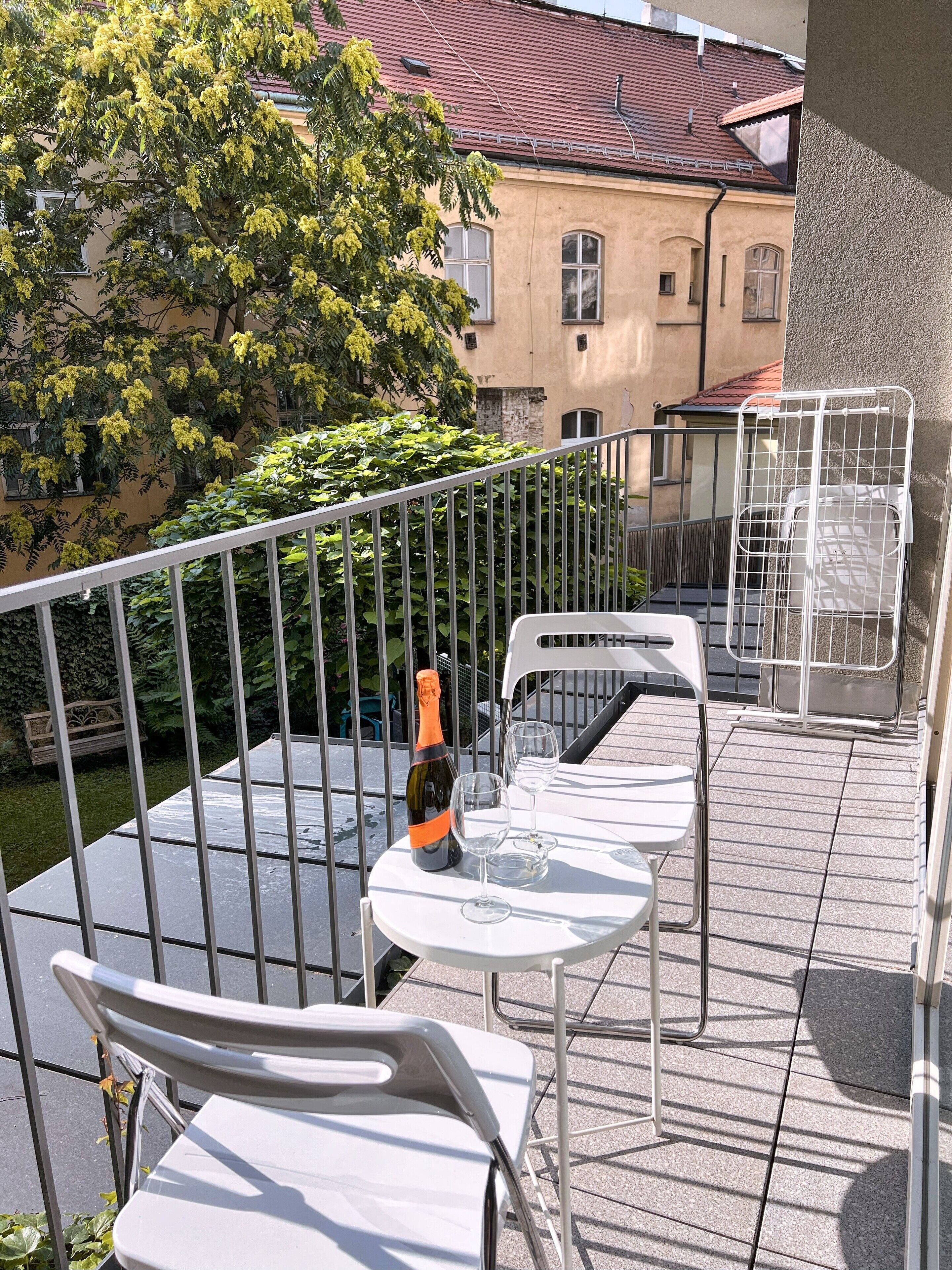 Superior-Apartment, Gartenblick | Terrasse/Patio