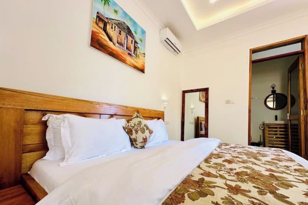 1 soverom og sengetøy