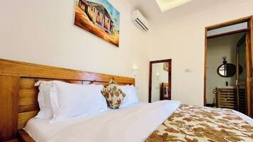 1 soverom og sengetøy