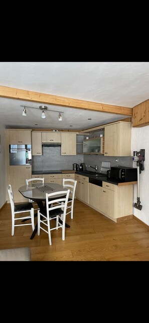 Microwave, oven, stovetop, dishwasher - Apartment Plagne center Aconcagua (La Plagne-Tarentaise)