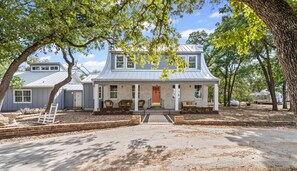 Exterior - Modern Austin Pool House | Hot Tub, Sauna, Gym & RV | Pet-Friendly Southwest Gem (Austin)