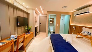 Apartment | Free WiFi, bed sheets - Aquamaris Luxo - by Almare (João Pessoa)