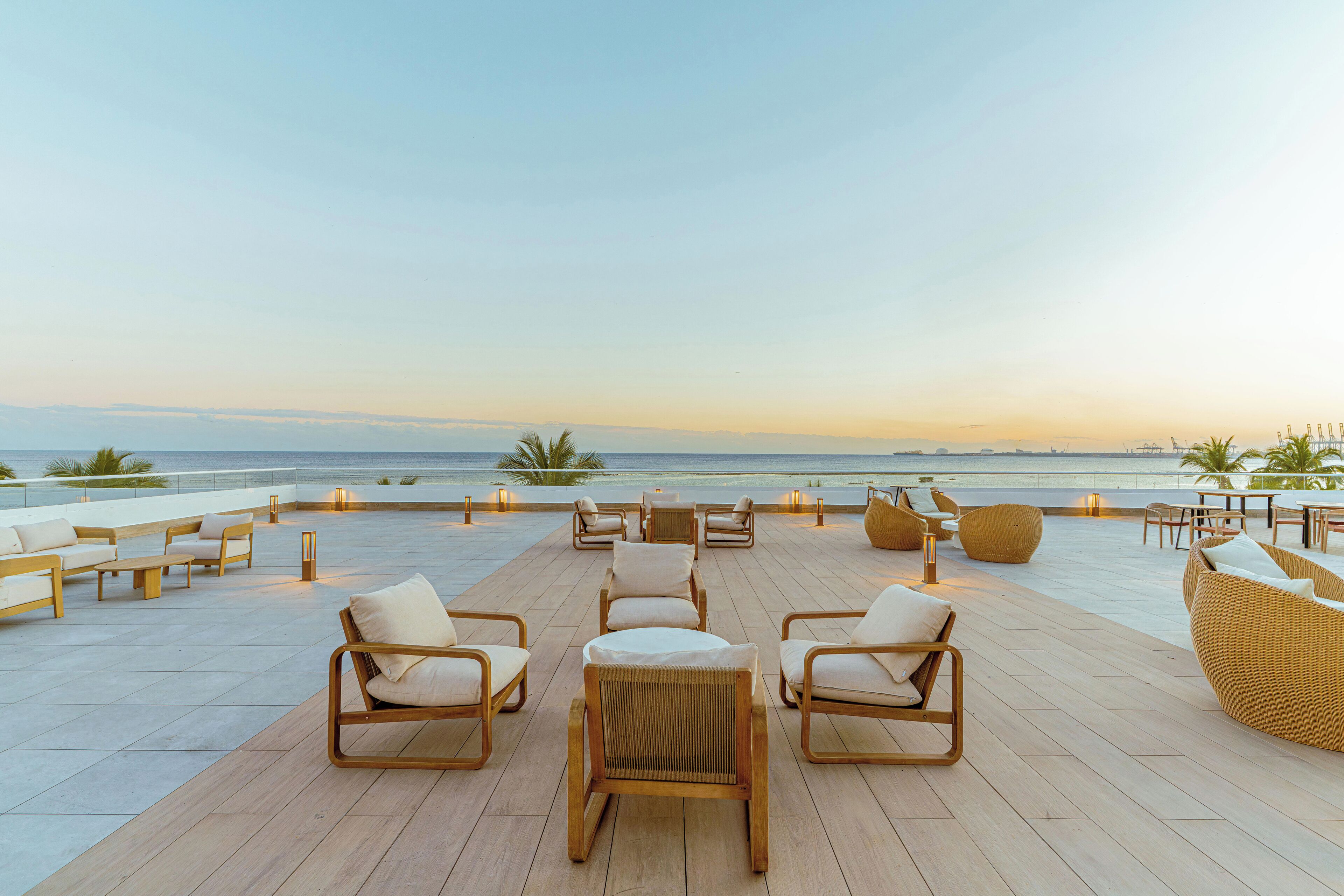 Terrasse sur le toit