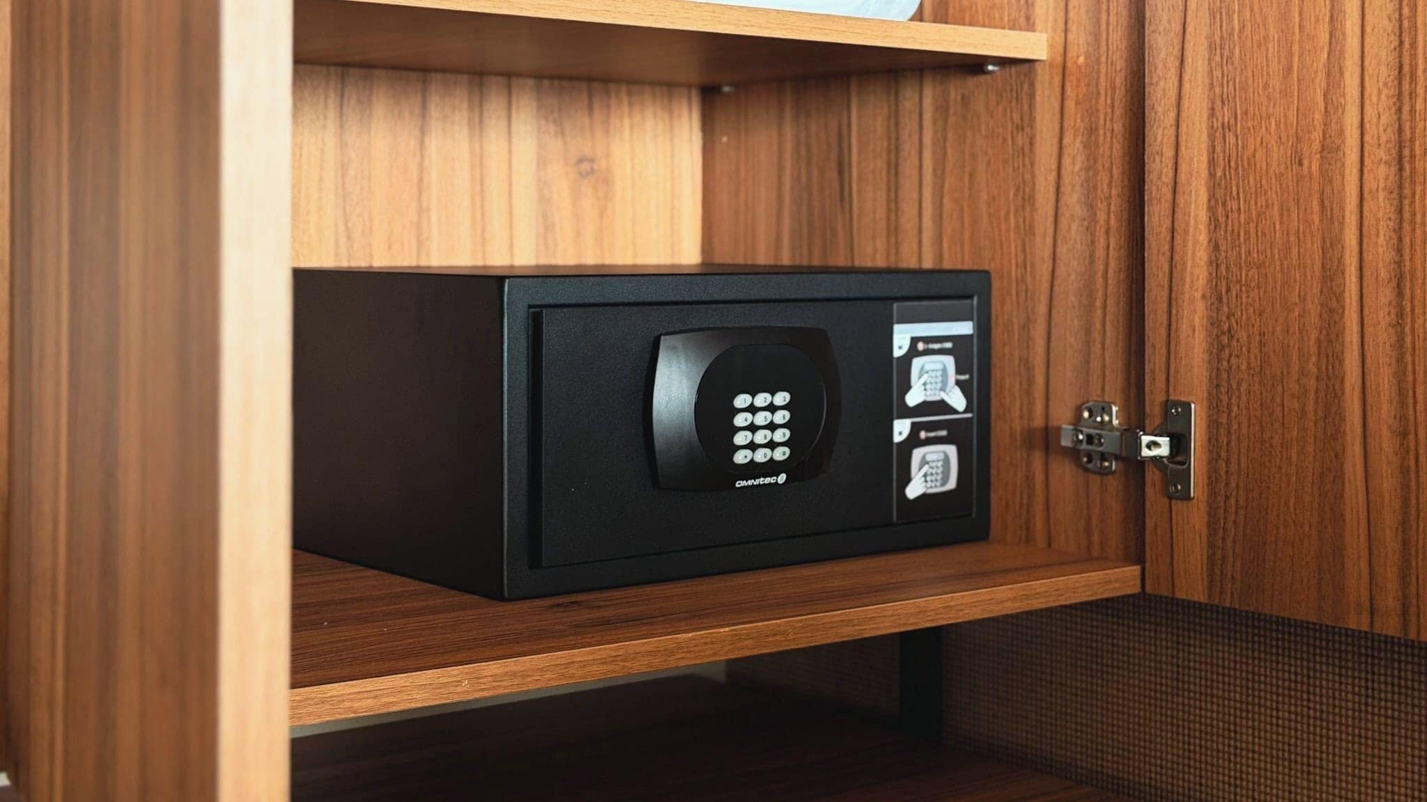 Free minibar, in-room safe, desk, laptop workspace