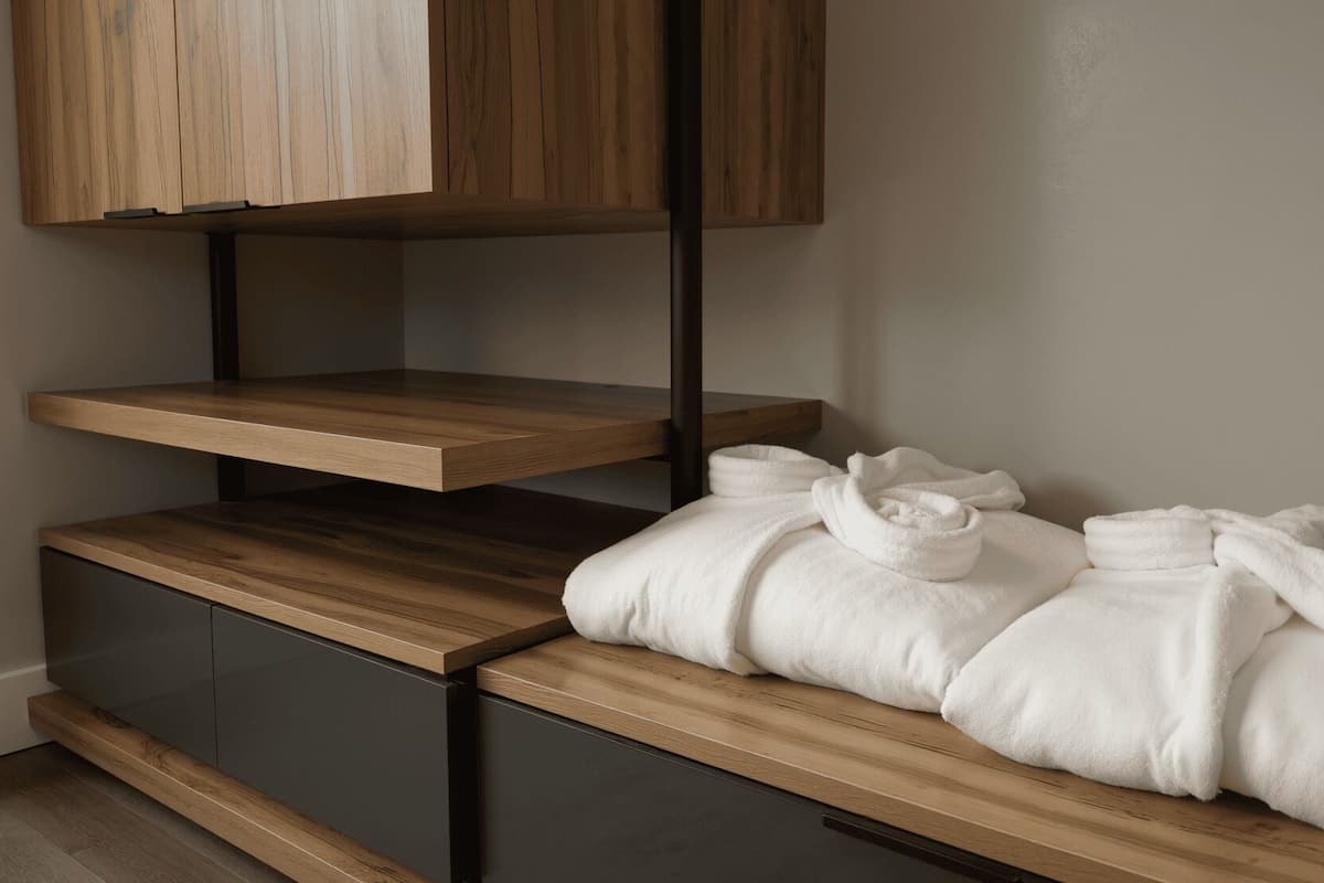 Free minibar, in-room safe, desk, laptop workspace