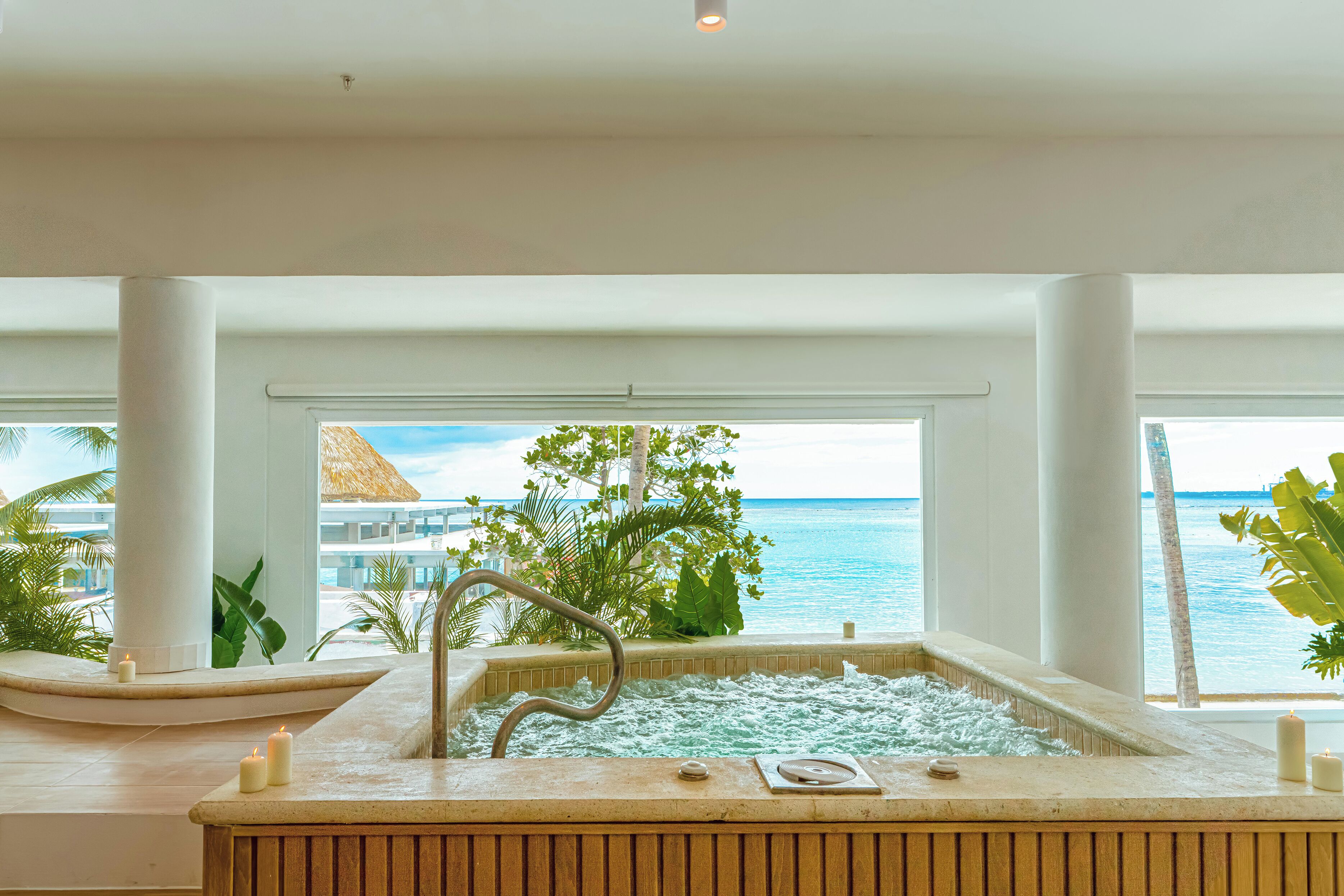 Steam room, massages