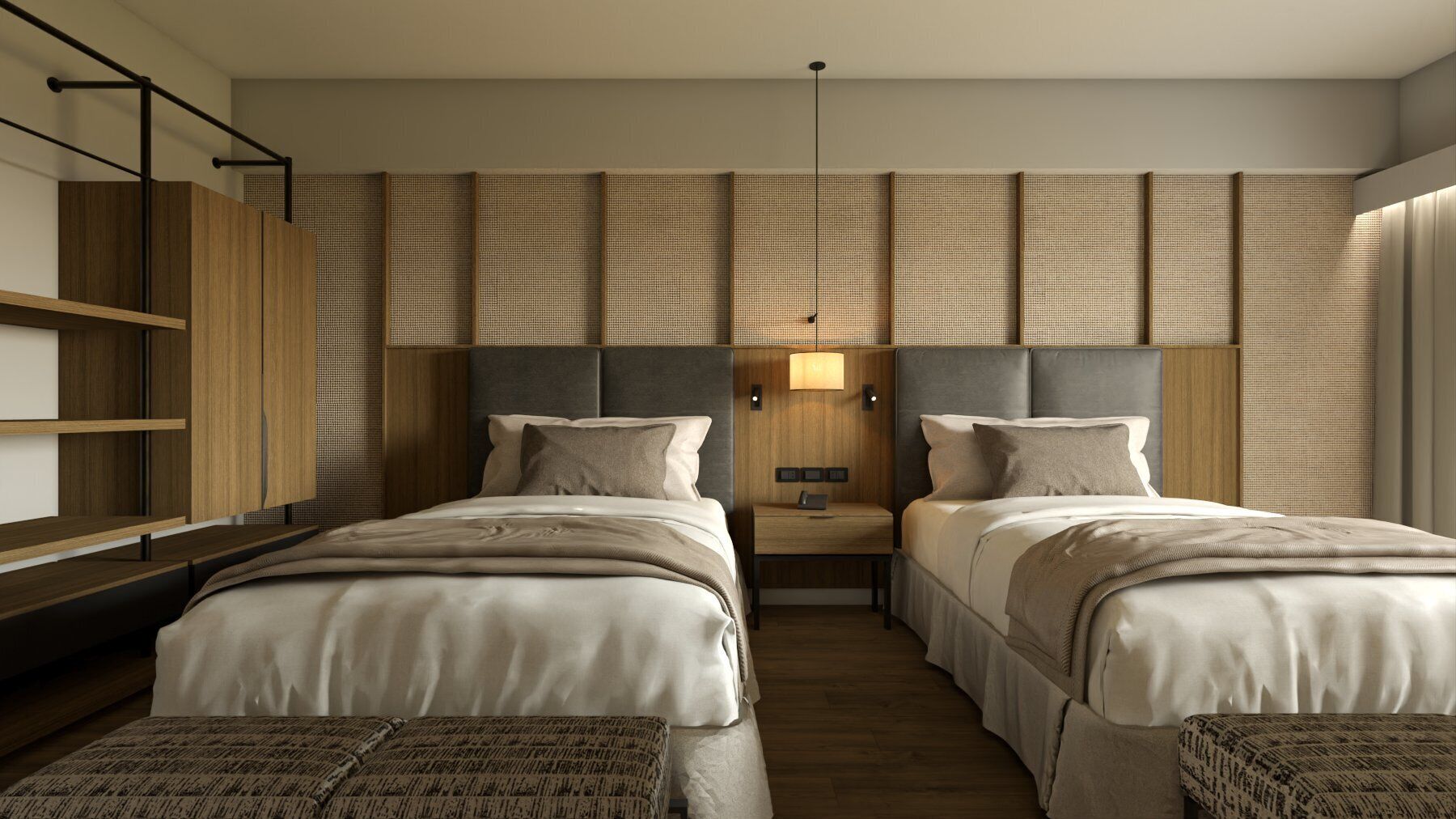 Artículos del minibar gratis y caja de seguridad en la habitación 