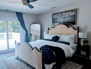 3 soverom, strykejern/-brett, wi-fi og sengetøy