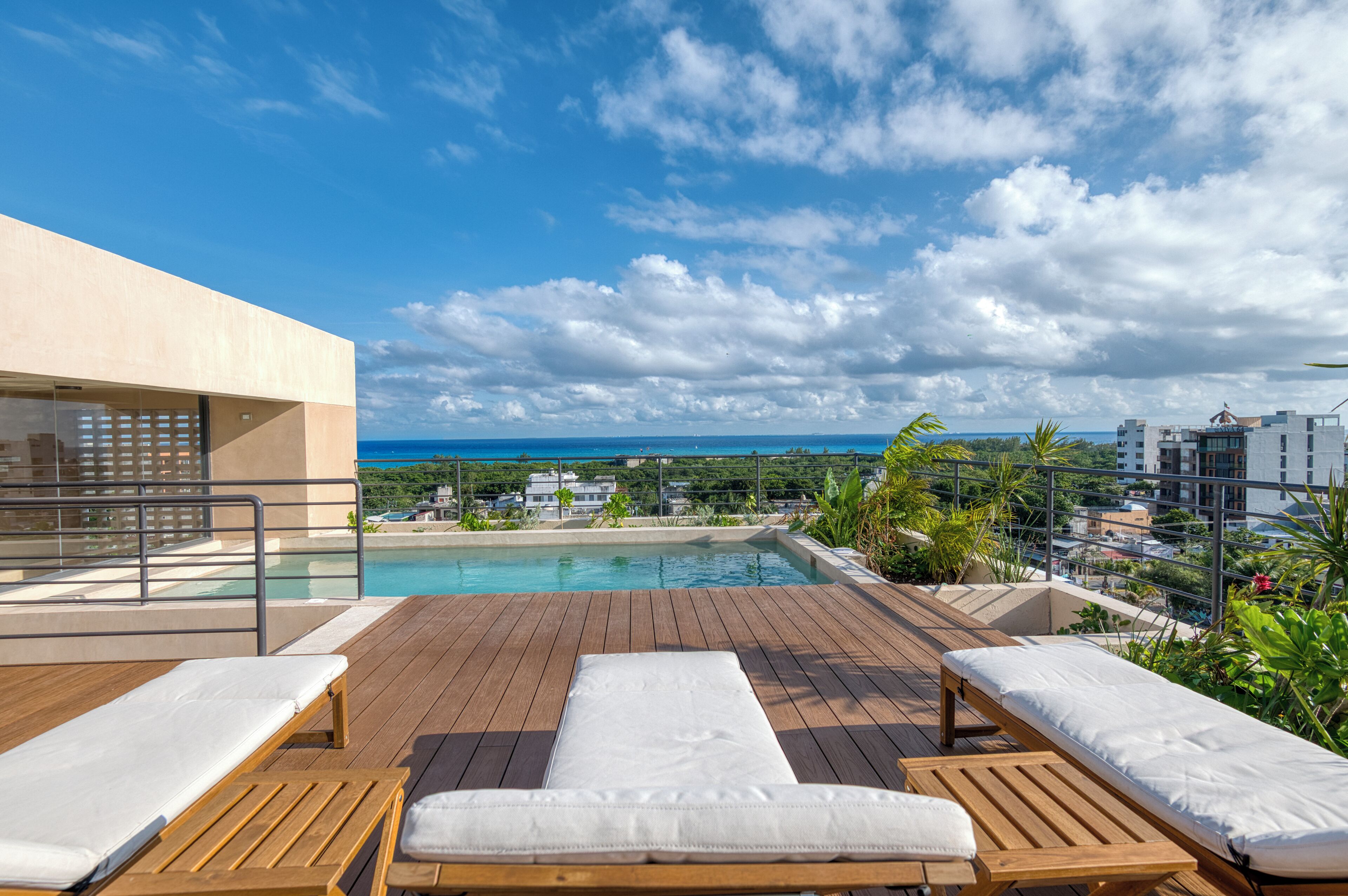 Terraza en la azotea