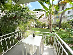 Presidentieel appartement, uitzicht op tuin | Uitzicht op de tuin