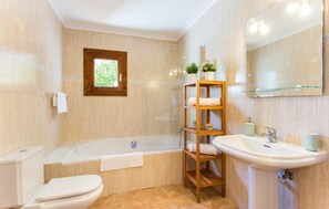 Een douche, een haardroger