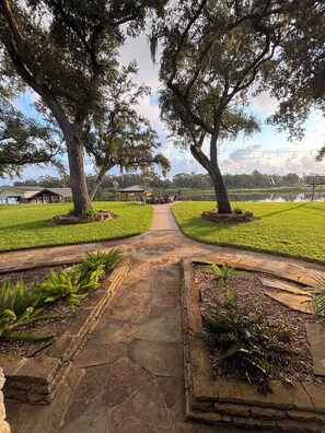 Property grounds - Waterfront Paradise! Cabin-Style Retreat on the River (Brazoria)