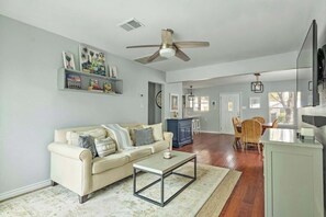 Smart TV, books, offices