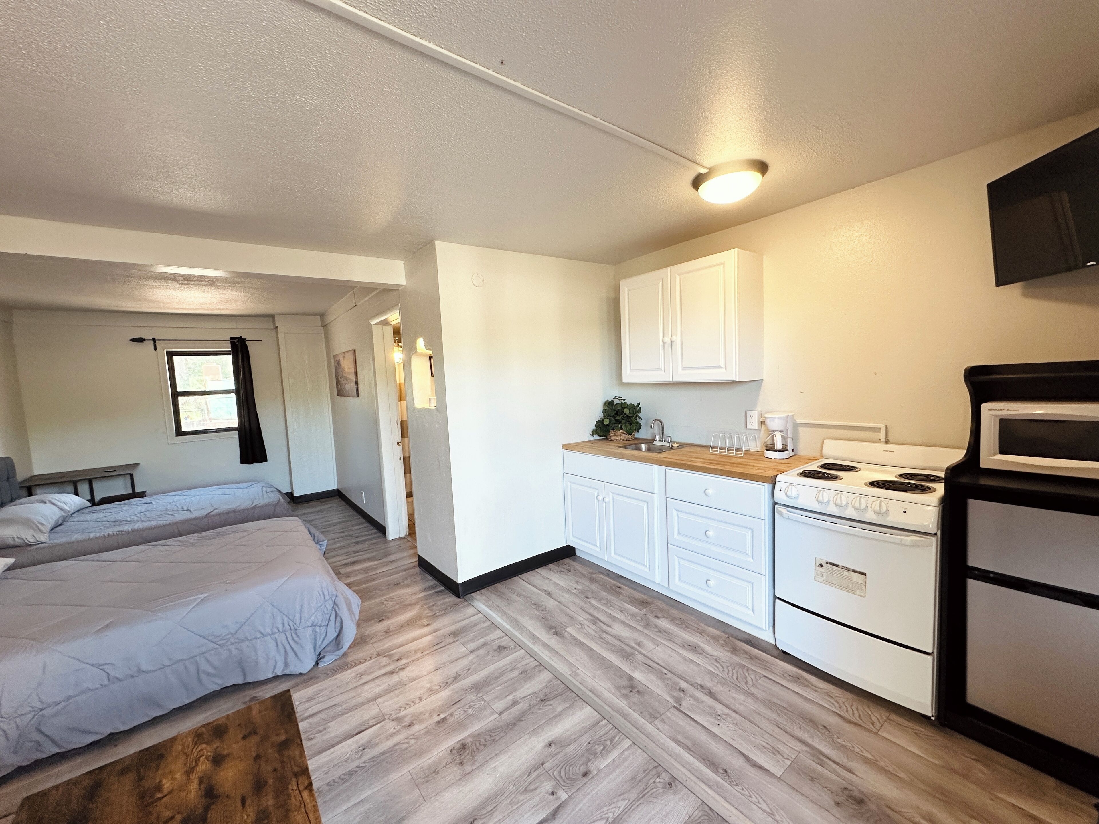 Wifi gratis y ropa de cama 