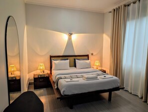 1 bedroom, desk, iron/ironing board, free WiFi