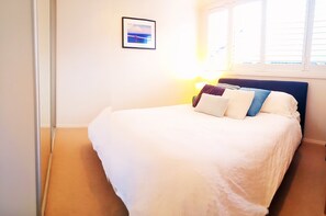 2 soverom, strykejern/-brett, wi-fi (inkludert) og sengetøy