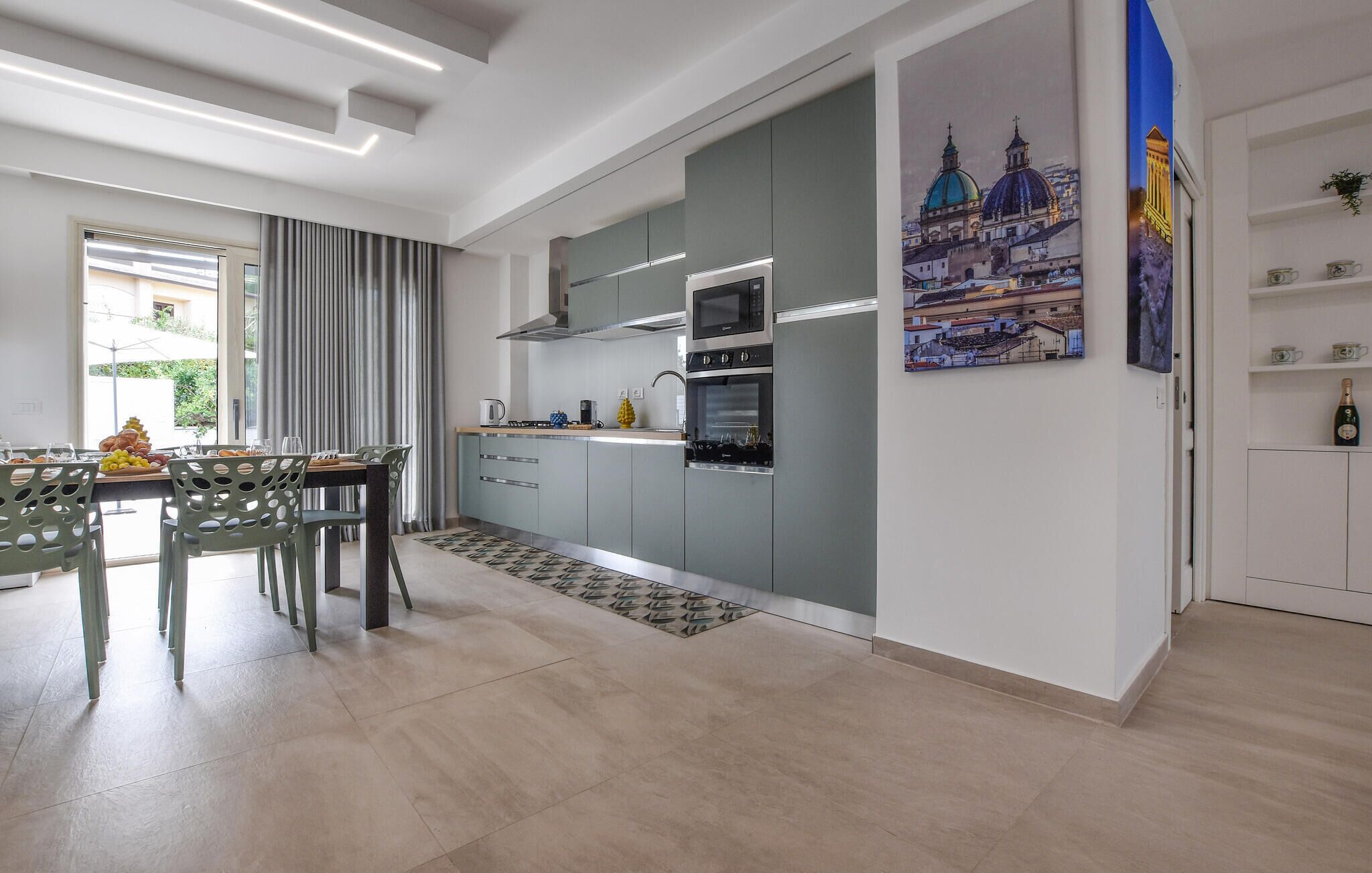 Kühlschrank, Herdplatte, Geschirrspüler