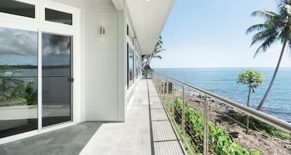Oceanfront Paradise: Breathtaking 3bd/2ba with Panoramic Views of Hilo Bay