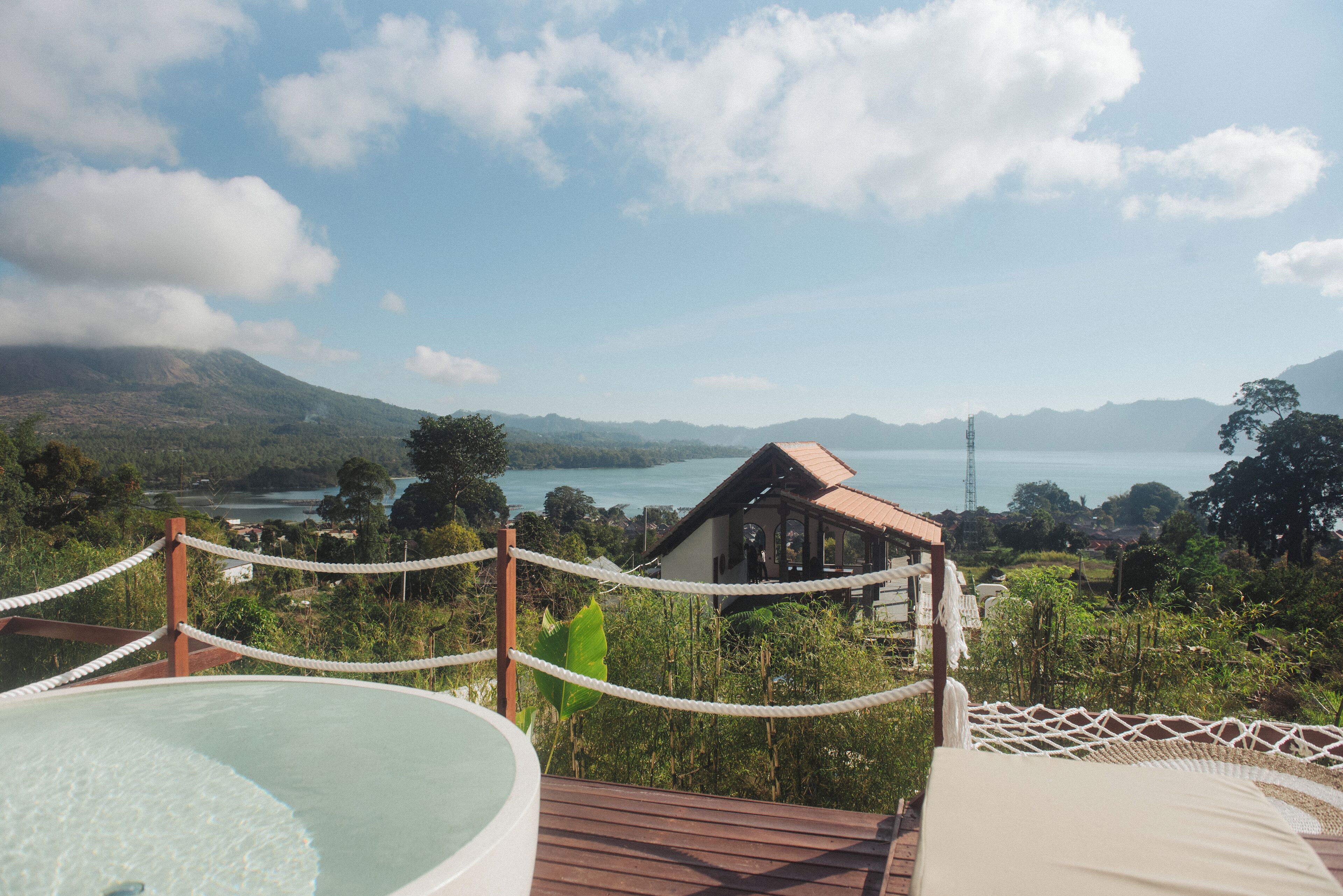 Bain à remous extérieur