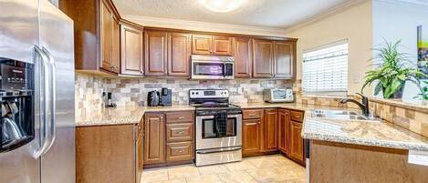 Microwave, oven, stovetop