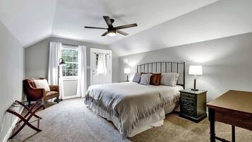 4 habitaciones, decoración personalizada y muebles diferentes