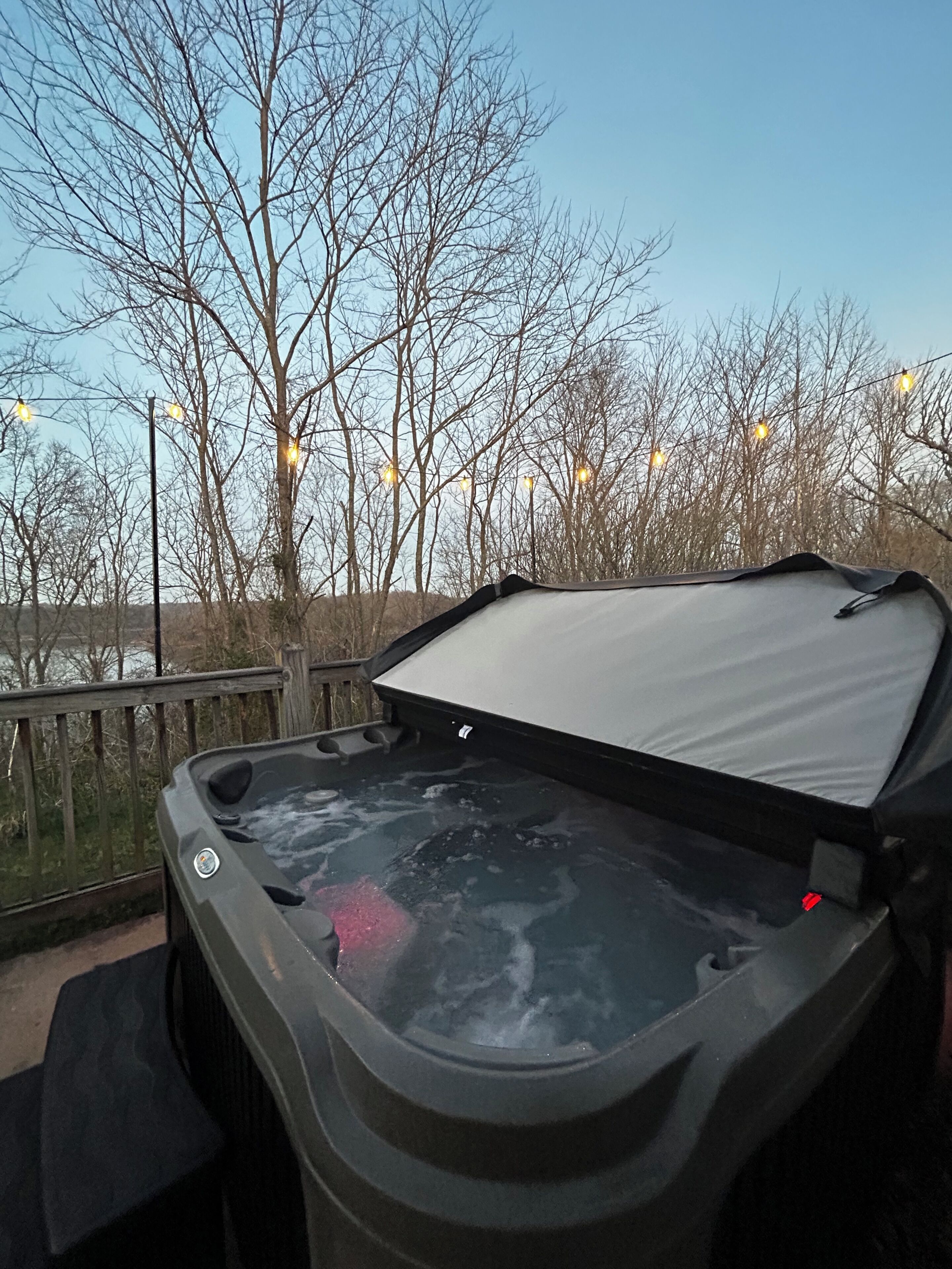 Bain à remous extérieur