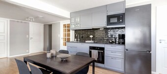 Centrally located in Kvadraturen with 3 large bedrooms, balcony and parking space