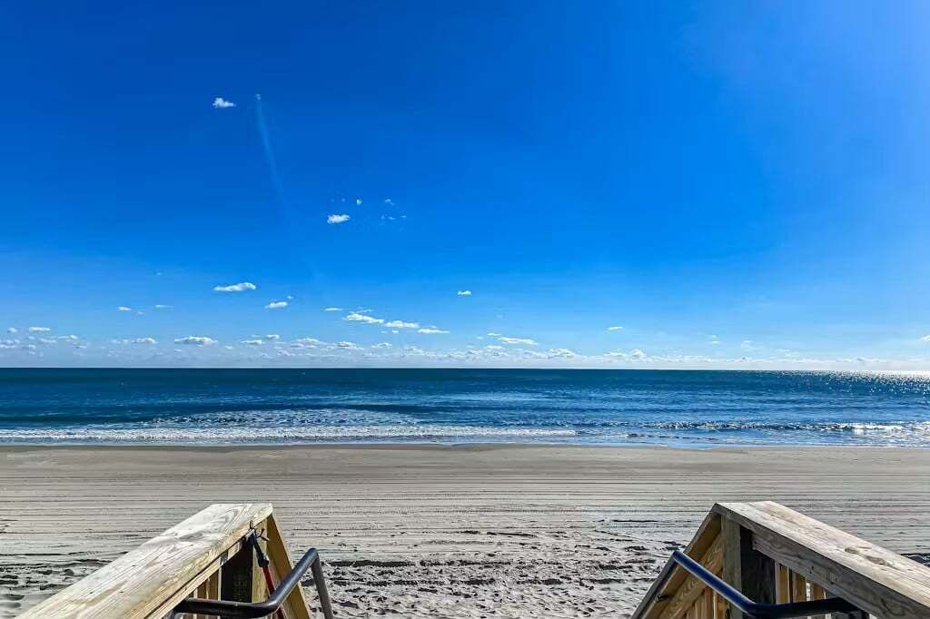 Na praia 