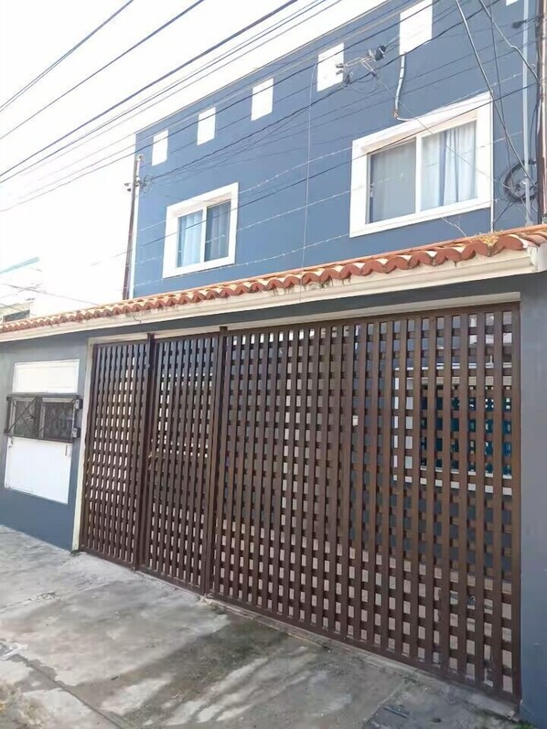 Fassade der Unterkunft