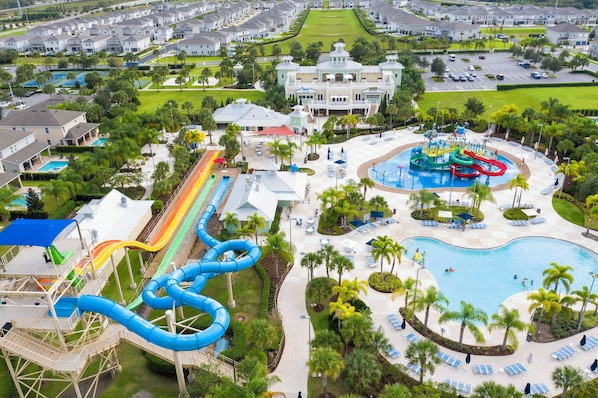 Et oppvarmet basseng