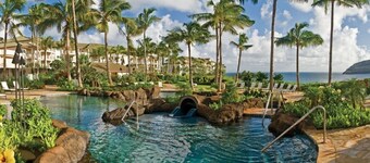 Marriott Kauai Lagoons : 2 Bedroom Suite with scenic views, pool, full amenities