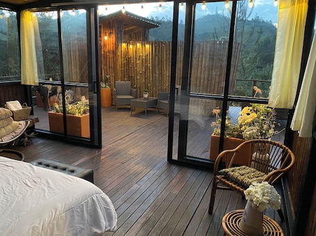 Interior. El Retiro, Cabin in the forest, peace and tranquility to reconnect with your being.