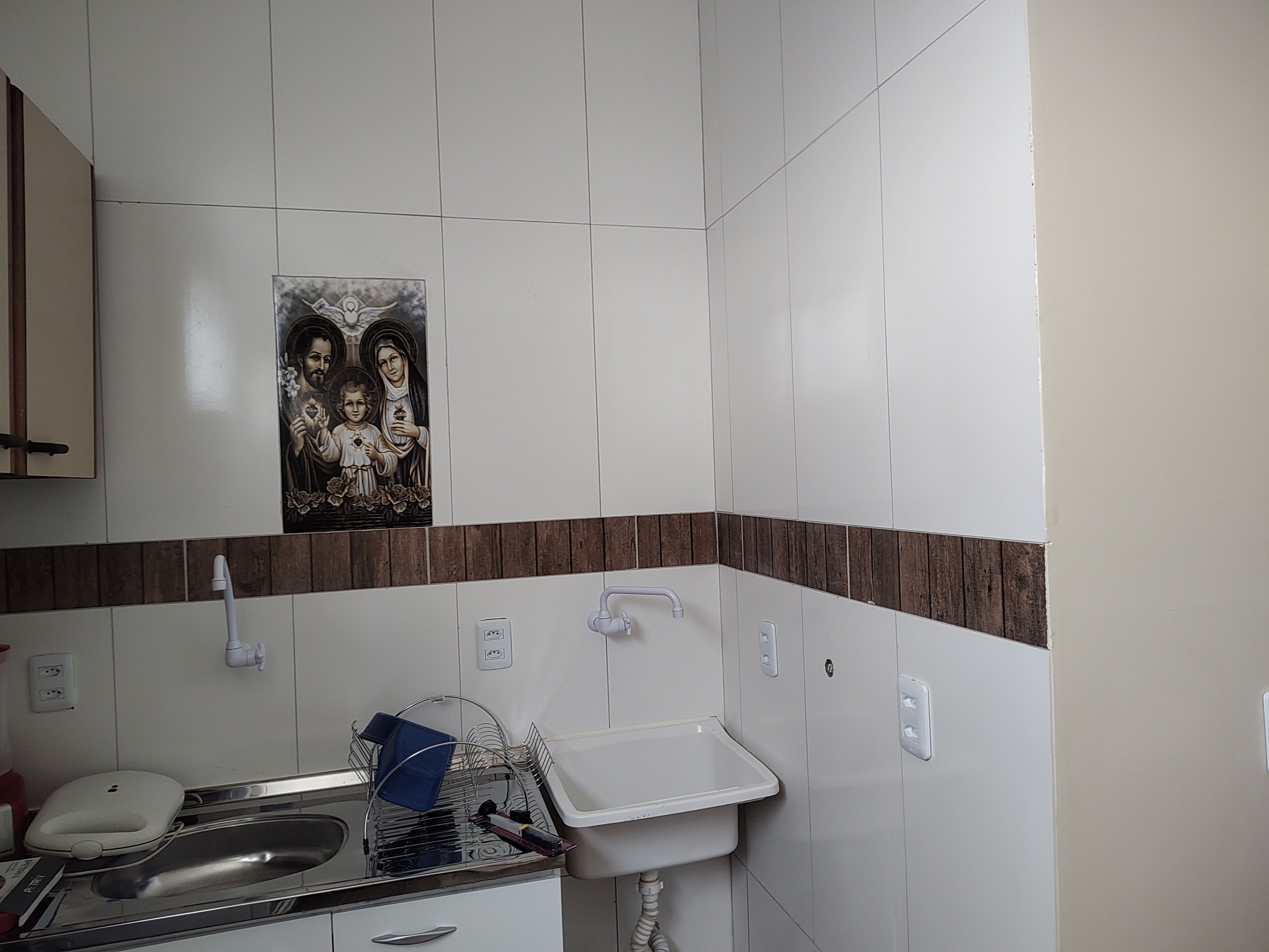 Toalhas de banho, papel higiênico