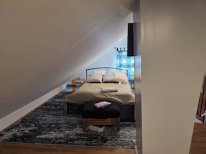 2 dormitorios, tabla de planchar con plancha, wifi y ropa de cama