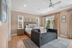 5 slaapkamers, een strijkplank/strijkijzer, reisbedje, gratis wifi